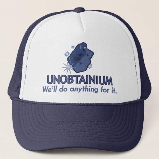 Unobtainium Truckerkappe (Vorderseite)