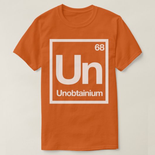 Unobtanium T-Shirt (Design vorne)