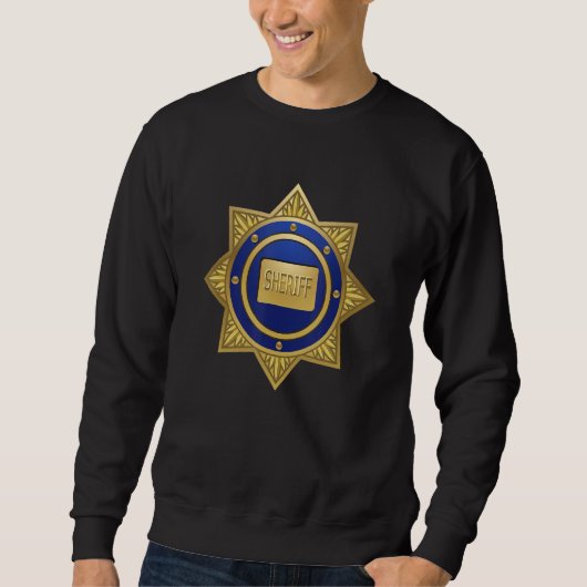 Unoffizieller Sheriff-Abzeichen Nr. 2 Sweatshirt (Vorderseite)