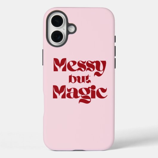 unordentlich aber magisch Case-Mate iPhone hülle (Rückseite)