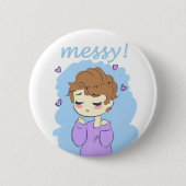 Unordentlich! Knöpfe Button (Vorderseite)