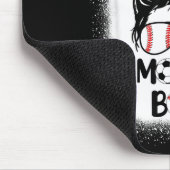 Unordentliche Fußballmutter Baseballmutter beider  Mousepad (Ecke)