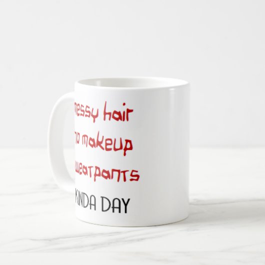 unordentliche Tasse (Vorderseite Links)