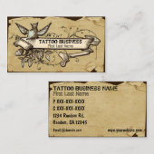 Unordentliche Visitenkarte (Vorne/Hinten)