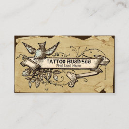 Unordentliche Visitenkarte