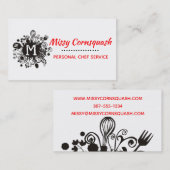 Unordentliche Visitenkarte (Vorne/Hinten)