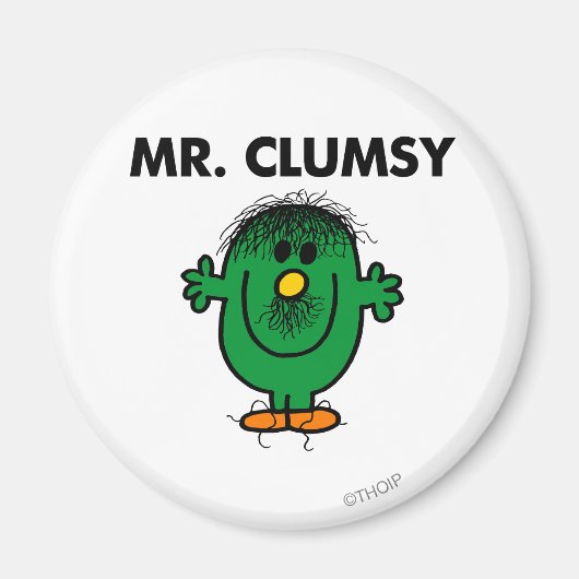 Unordentlicher Mr. Clumsy Magnet (Vorne)