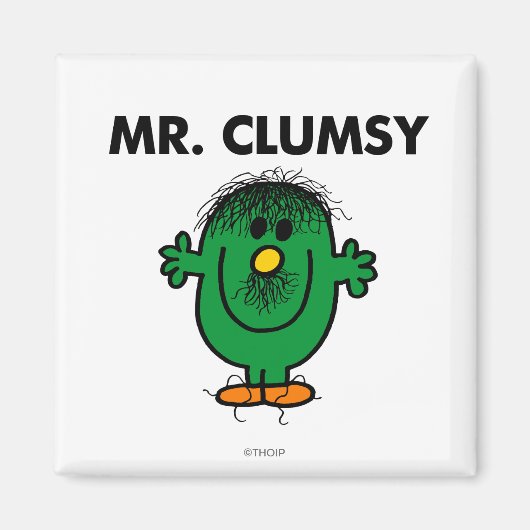 Unordentlicher Mr. Clumsy Magnet (Vorne)
