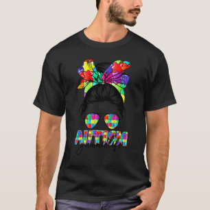 Unordentliches Bun-Bandana Gammie Unterstützende F T-Shirt