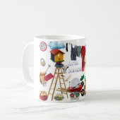 UNORDNUNGS-TASSE KAFFEETASSE (Vorderseite Links)