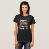 Unpassender Funny Daddy's Lil Squirter Embarrass T-Shirt (Vorne ganz)