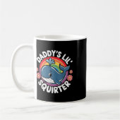 Unpassendes Funny Daddys Lil Squirter Embarring Kaffeetasse (Links)