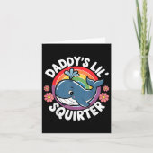 Unpassendes Funny Daddys Lil Squirter Embarring Karte (Vorderseite)