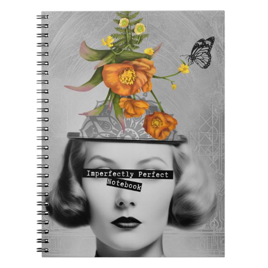 Unperfekt - Gefällt dir mein neuer Hut? Notizblock (Vorderseite)