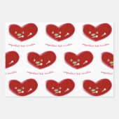 Unperfekte Liebespuppe Geschenkpapier Set (Vorderseite 3)