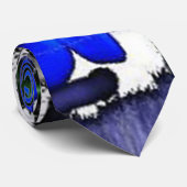 "Unphysical Graffitti" Krawatte (Gerollt)