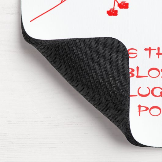 UNPLUG NUKLEARER POWER MOUSEPAD (Ecke)