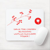 UNPLUG NUKLEARER POWER MOUSEPAD (Mit Mouse)