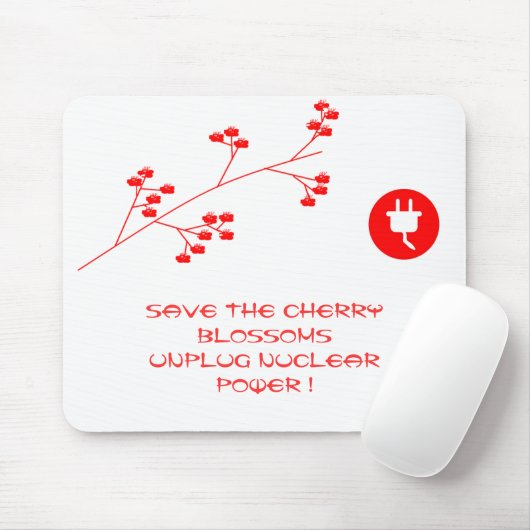 UNPLUG NUKLEARER POWER MOUSEPAD (Mit Mouse)