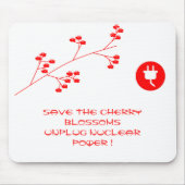 UNPLUG NUKLEARER POWER MOUSEPAD (Vorne)