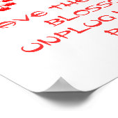 UNPLUG NUKLEARER POWER POSTER (Ecke)