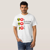 UNPLUG NUKLEARER POWER T-Shirt (Vorne ganz)