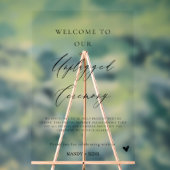 Unplugged Wedding Ceremony Sign | Please Turn Off  Acrylschild (Neutral)