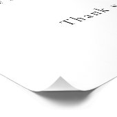 Unplugged Wedding Ceremony Sign | Please Turn Off  Poster (Ecke)