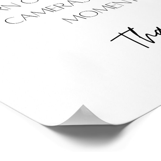 Unplugged Zeremony Poster (Ecke)