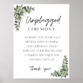 Unplugged Zeremony Poster (Vorne)