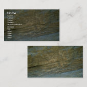 Unpolierter Granitstein Visitenkarte (Vorne/Hinten)