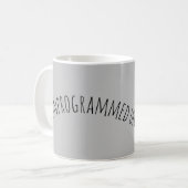 unprogrammiert (Quaker) mit Person Kaffeetasse (Vorderseite Links)