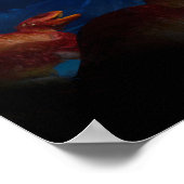 Unquenchable Flame - Kleines Poster (Ecke)