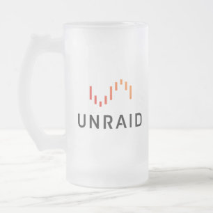 Unraid Stein Mattglas Bierglas