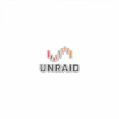 Unraid Vinyl Sticker (Vorderseite)