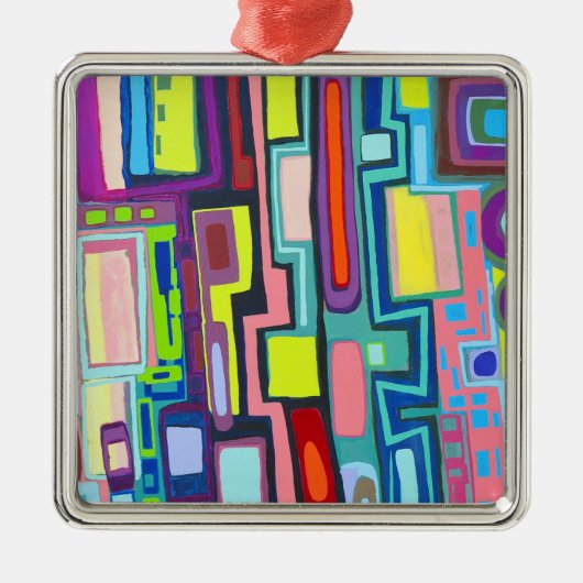 Unravel Ornament Aus Metall (Vorne)