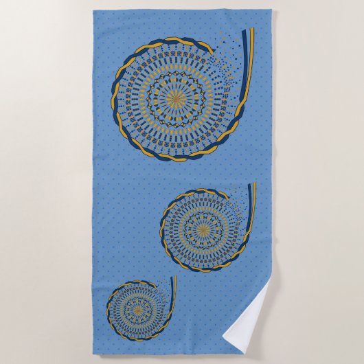 Unraveling Beach Handtuch (Vorderseite)