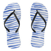 Unregelmäßige Aquarellfarben - einfache Linien - b Badesandalen (Fußbett)