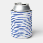 Unregelmäßige Aquarellfarben - einfache Linien - b Dosenkühler (Kanne Rückseite)