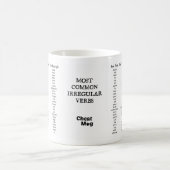 Unregelmäßige englische Verb-Tasse Kaffeetasse (Mittel)