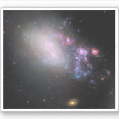 Unregelmäßige Galaxy Ngc 4485 Aufkleber (Vorderseite)