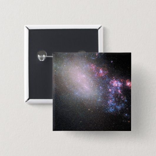 Unregelmäßige Galaxy Ngc 4485 Button (Vorne & Hinten)