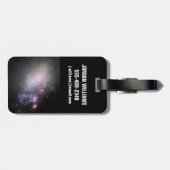 Unregelmäßige Galaxy Ngc 4485 Gepäckanhänger (Rückseite horizontal)