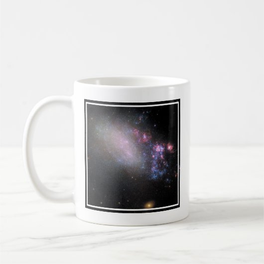 Unregelmäßige Galaxy Ngc 4485 Kaffeetasse (Links)