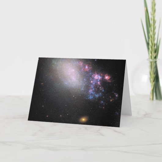 Unregelmäßige Galaxy Ngc 4485 Karte (Vorderseite)