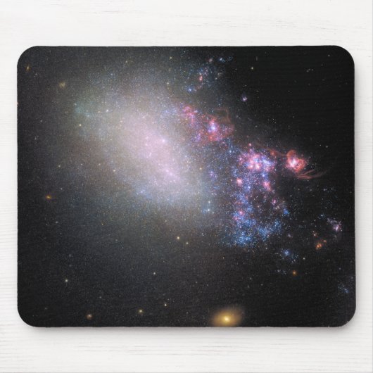 Unregelmäßige Galaxy Ngc 4485 Mousepad (Vorne)