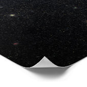 Unregelmäßige Galaxy Ngc 4485 Poster (Ecke)