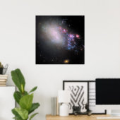Unregelmäßige Galaxy Ngc 4485 Poster (Heimbüro)