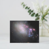 Unregelmäßige Galaxy Ngc 4485 Postkarte (Stehend Vorderseite)