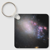 Unregelmäßige Galaxy Ngc 4485 Schlüsselanhänger (Vorderseite)